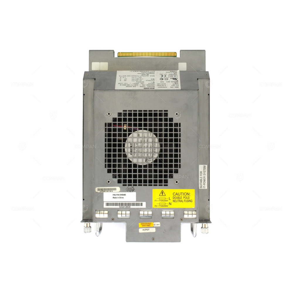 07K5985 IBM 500W POWER SUPPLY WITH FAN FOR IBM EXP300